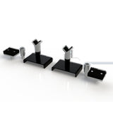 QSP RJ-A002 Retrofit kit for QSP swing-air jacks with lift pads welded to the lift arms - Includes 3" posts, lift pads and axle support arms NOTE: new version of swing-air jacks with 3" and 6" posts use accessory kit RJ-A001 replacement part