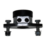 QSP TC-X5 Adaptor for Winged Mount Head. Mounting hardware to utilize RP11-8-11400327 mount head. Suitable for serial numbers TCX50 lower than IKE721041; TCX56 head kit lower than VKI046785, and all TCX565, 550, 5X5 & 500 machines replacement part