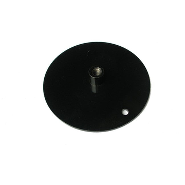 QSP WA90-6 5" Round Slide Plate, powder coated black replacement part