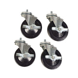 QSP WB-100-C Locking casters for WB-100 and TD-100 - WB-100-C