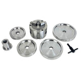 Quick-Chuck 80040KF - Brake Lathe 3-Jaw Chuck Kit with Ford F-150 Bushing