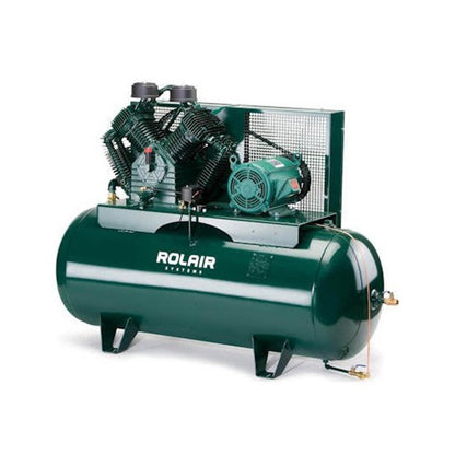 ROLAIR H10312K50 / V10312K50 10 HP 120 Gallon Two-Stage Three-Phase Stationary Air Compressor - K50 Pump - Model H10312K50