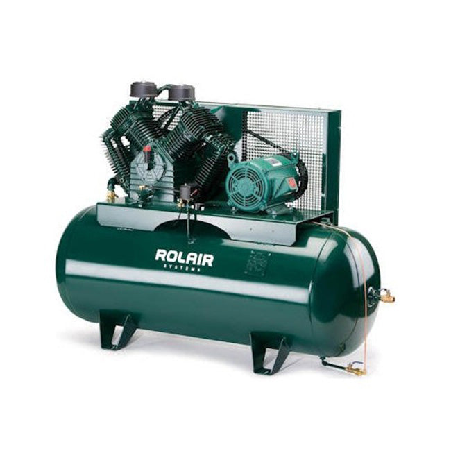 ROLAIR H75112K50 / V75112K50 7.5 HP 120 Gallon Two-Stage Single-Phase Stationary Air Compressor - K50 Pump - Model H75112K50