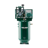 ROLAIR V75380K50 7.5 HP 80 Gallon Vertical Two-Stage Three-Phase Stationary Air Compressor - K50 Pump - Model V75380K50