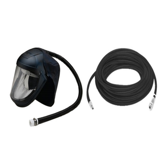 RTi BRAD-OK-M2C-50 Flip-Up Full Face Mask Operator Kit with 50 ft. Hose