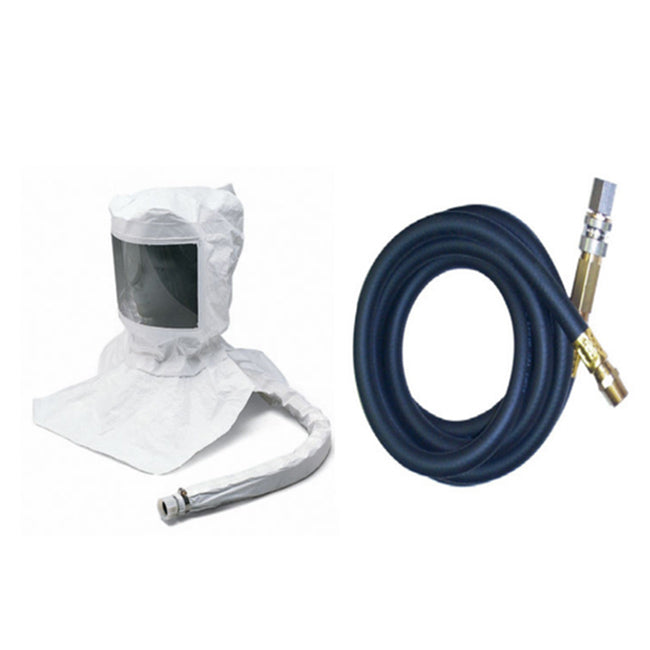 RTi BRAD-OK-M3C-35 Tyvek Hood Operator Kit with 35 ft. Hose