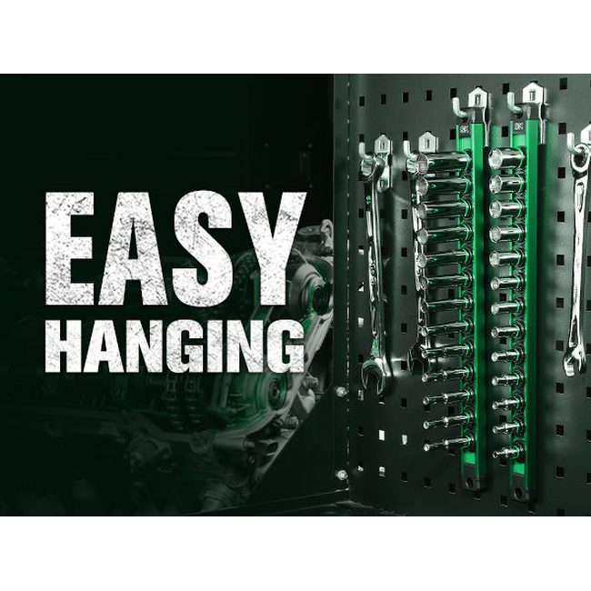 SK Tools - 1/4 in.- Drive, 12 Piece, 6 Point, Deep, Metric Chrome Socket Set