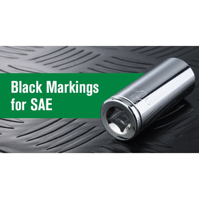 SK Tools - 1/2 in.- Drive, 11 Piece, 6 Point, SAE, Deep Chrome Socket Set