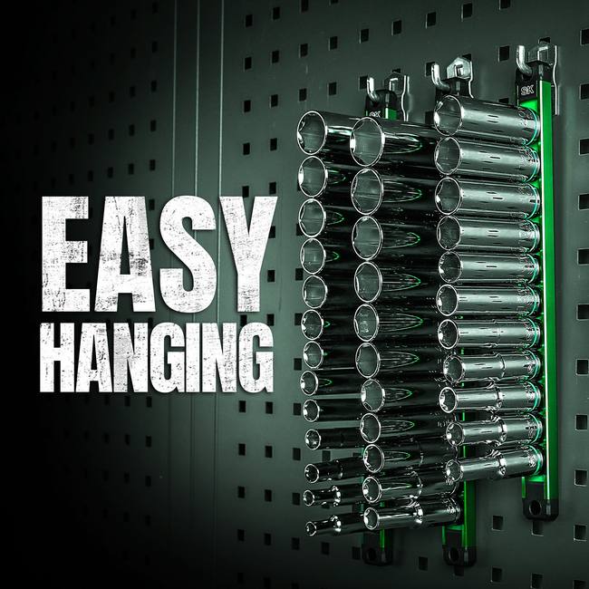 SK Tools - 1/2 in.- Drive, 11 Piece, 6 Point, SAE, Deep Chrome Socket Set