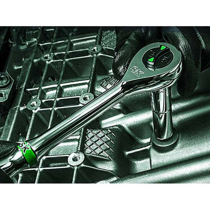 SK Tools - 1/2 in.- Drive, 11 Piece, 6 Point, SAE, Deep Chrome Socket Set