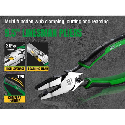 SK Tools - 5 Piece Dual-Material Multi-Purpose Pliers Set