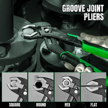 SK Tools - 5 Piece Dual-Material Multi-Purpose Pliers Set