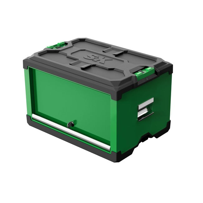 SK Tools - Modular Stackable Storage Tool Box, Lift-Up Sliding Door Steel Box