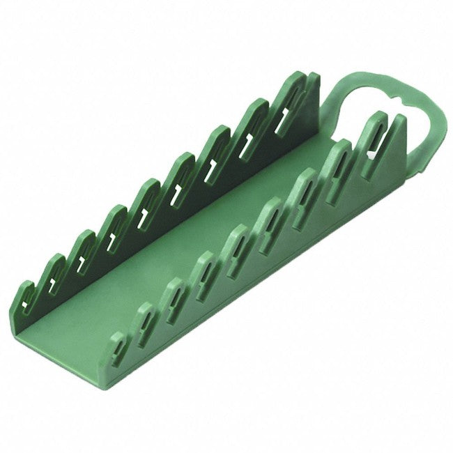 SK Tools - 1071 SK Tools Green Plastic Wrench Rack for 9 Tools