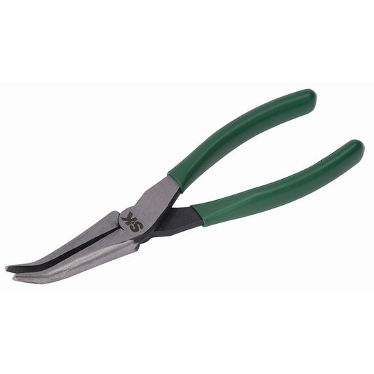 SK Tools - 6 in.- Bent Chain Nose Chain Pliers