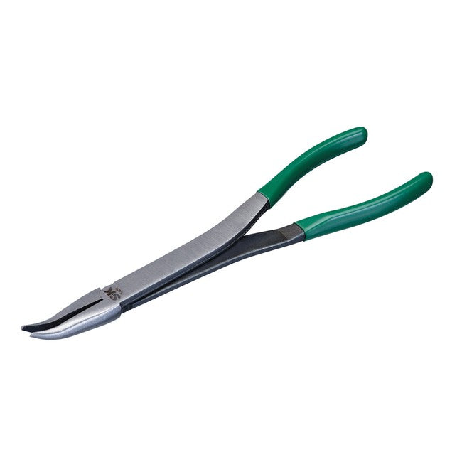 SK Tools - 11 in.- 45 Degree Extra Long Bent Needle Nose Pliers