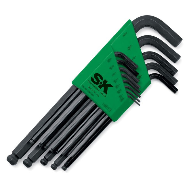 SK Tools - 13 Piece SAE Ball Hex Key Set