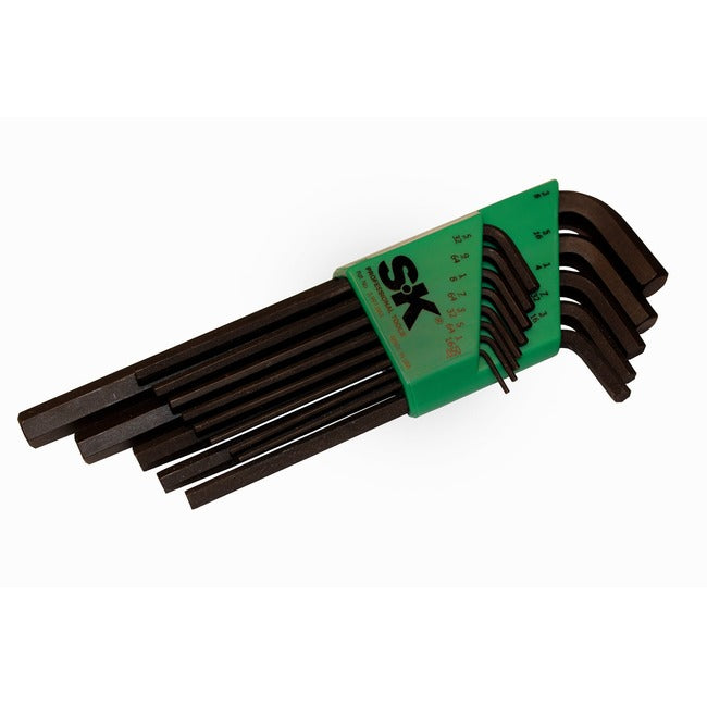 SK Tools - 13 Piece SAE Hex Key Set
