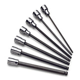 SK Tools - 7 Piece 3/8 in.- Drive Fractional Long Ball Hex Bit Socket Set