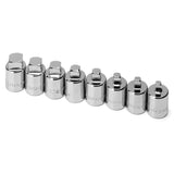 SK Tools - 8 Piece 1/2 in.- Drive Male Pipe Plug Socket Set
