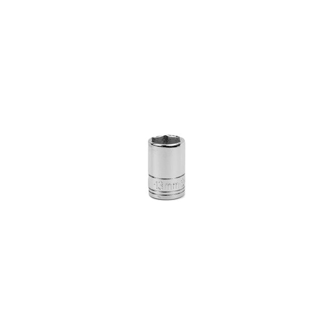 SK Tools - 13 mm 3/8 in.- Drive Metric Standard Chrome Socket