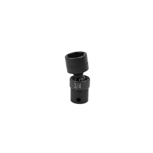 SK Tools - 3/4 in.- 3/8 in.- Drive 6 Point Swivel Fractional Impact Socket