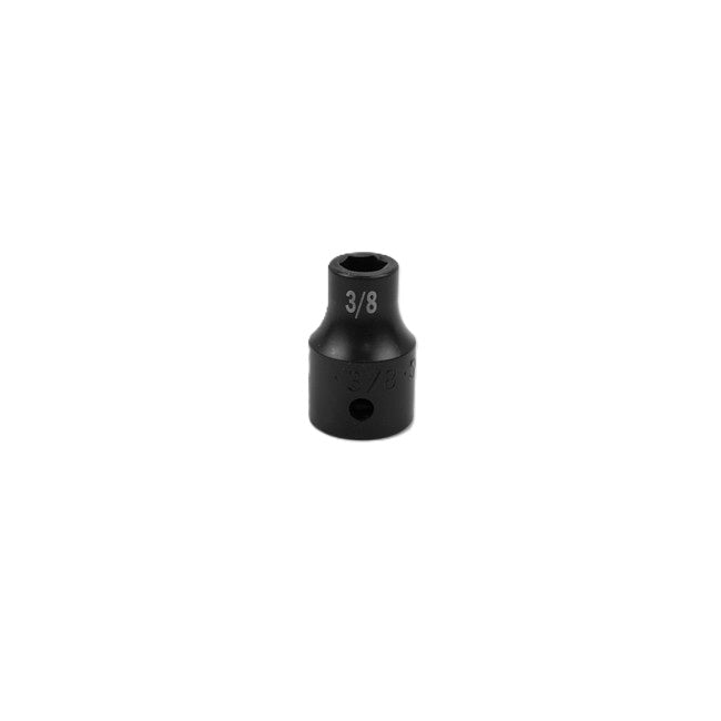 SK Tools - 3/8 in.- 1/2 in.- Drive 6 Point Standard Fractional Impact Socket