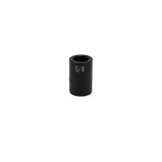 SK Tools - 5/8 in.- 1/2 in.- Drive 6 Point Standard Fractional Impact Socket