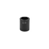 SK Tools - 15/16 in.- 1/2 in.- Drive 6 Point Standard Fractional Impact Socket