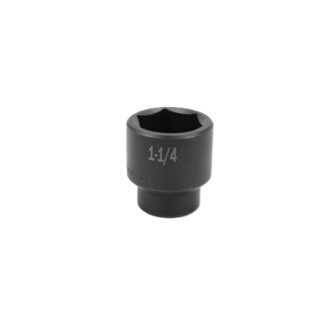 SK Tools - 1-1/4 in.- 1/2 in.- Drive 6 Point Standard Fractional Impact Socket