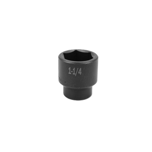 SK Tools - 1-1/4 in.- 1/2 in.- Drive 6 Point Standard Fractional Impact Socket