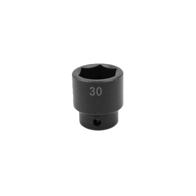 SK Tools - 30 mm 1/2 in.- Drive 6 Point Standard Metric Impact Socket