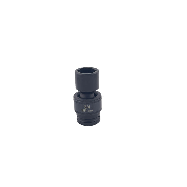 SK Tools - 3/4 in.- 1/2 in.- Drive 6 Point Swivel Fractional Impact Socket