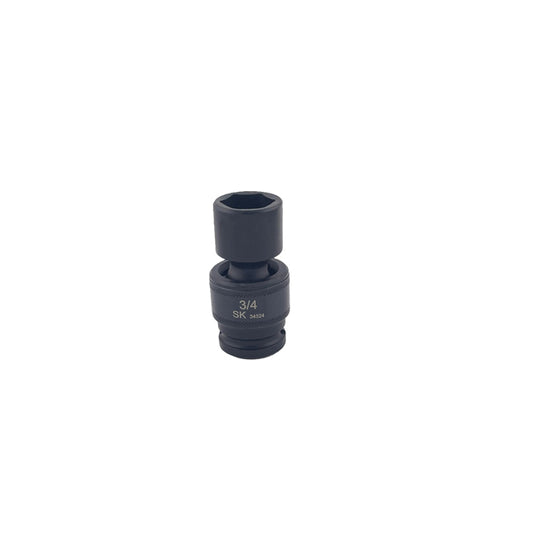 SK Tools - 3/4 in.- 1/2 in.- Drive 6 Point Swivel Fractional Impact Socket
