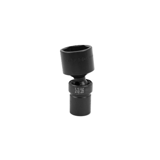 SK Tools - 1-3/16 in.- 1/2 in.- Drive 6 Point Swivel Fractional Impact Socket