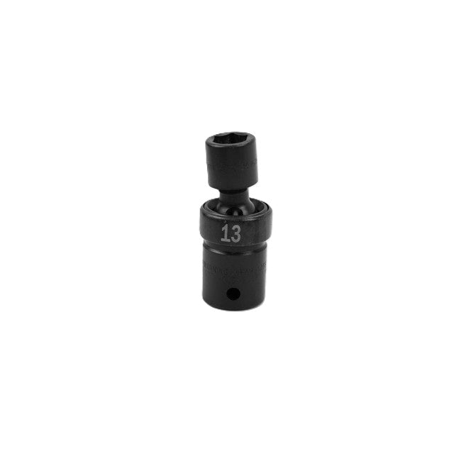 SK Tools - 13 mm 1/2 in.- Drive 6 Point Swivel Metric Impact Socket