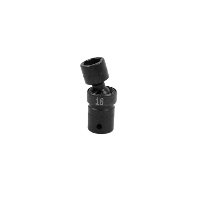 SK Tools - 16 mm 1/2 in.- Drive 6 Point Swivel Metric Impact Socket