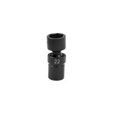 SK Tools - 22 mm 1/2 in.- Drive 6 Point Swivel Metric Impact Socket