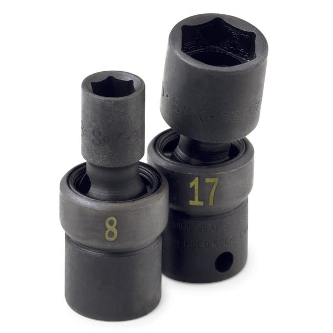 SK Tools - 23 mm 1/2 in.- Drive 6 Point Swivel Metric Impact Socket