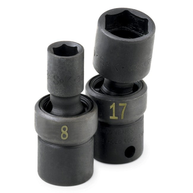 SK Tools - 24 mm 1/2 in.- Drive 6 Point Swivel Metric Impact Socket