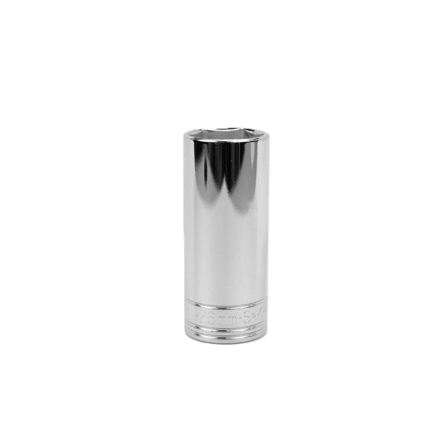 SK Tools - 26 mm 1/2 in.- Drive 6 Point Metric Deep Chrome Socket