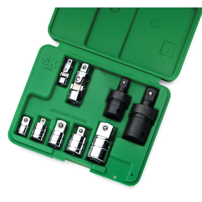 SK Tools - 9 Piece Universal/Adapters Set