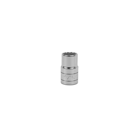 SK Tools - 9/16 in.- 1/2 in.- Drive 12 Point Fractional Standard Chrome Socket
