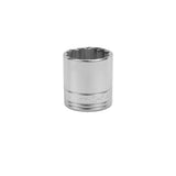 SK Tools - 31 mm 1/2 in.- Drive 12 Point Metric Standard Chrome Socket