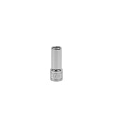 SK Tools - 3/8 in.- 3/8 in.- Drive 6 Point Fractional Deep Chrome Socket