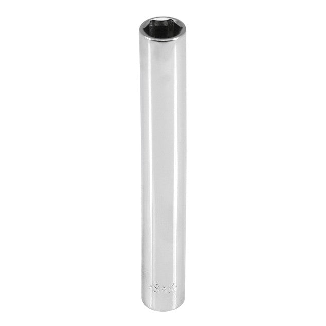 SK Tools - 1/4 in.- Drive, 6 Point Extra Deep Chrome Socket, 10MM