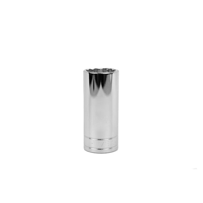 SK Tools - 1-1/16 in.- 1/2 in.- Drive 12 Point Fractional Deep Chrome Socket