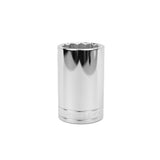 SK Tools - 1-7/16 in.- 1/2 in.- Drive 12 Point Fractional Deep Chrome Socket