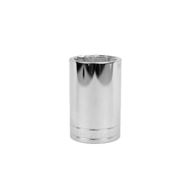 SK Tools - 1-1/2 in.- 1/2 in.- Drive 12 Point Fractional Deep Chrome Socket