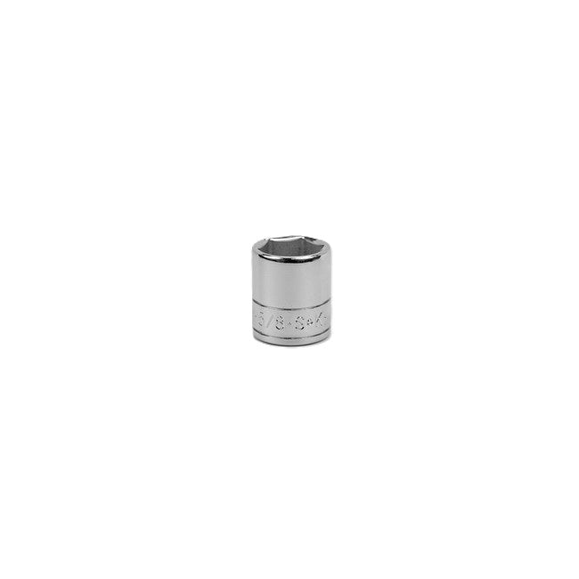 SK Tools - 5/8 in.- 1/4 in.- Drive 6 Point Fractional Standard Chrome Socket